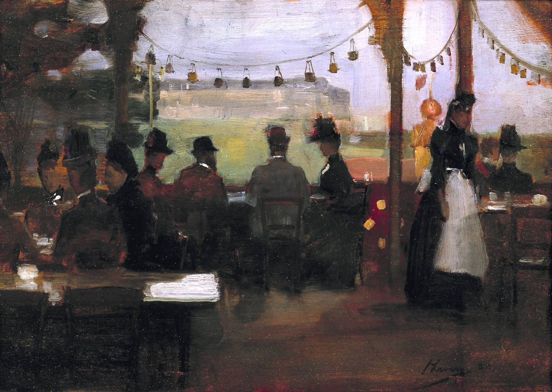 The Glasgow Exhibition by Sir John Lavery