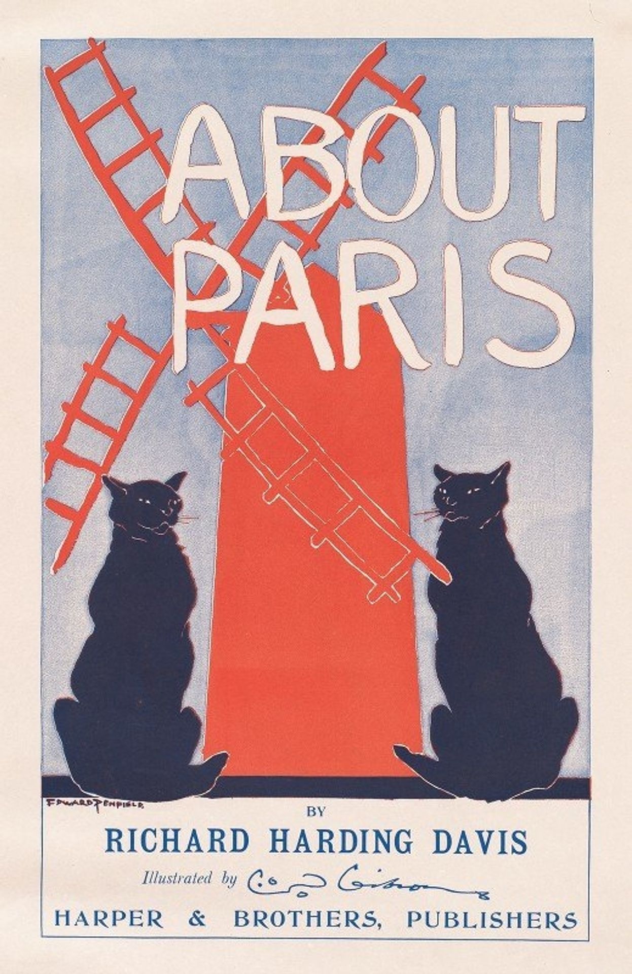 About Paris by Edward Penfield
