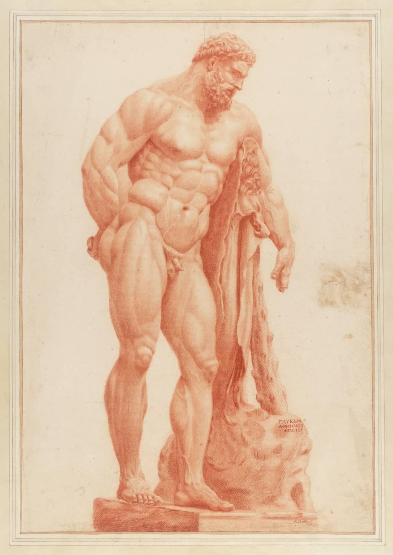 The Farnese Hercules by  Richard Dalton