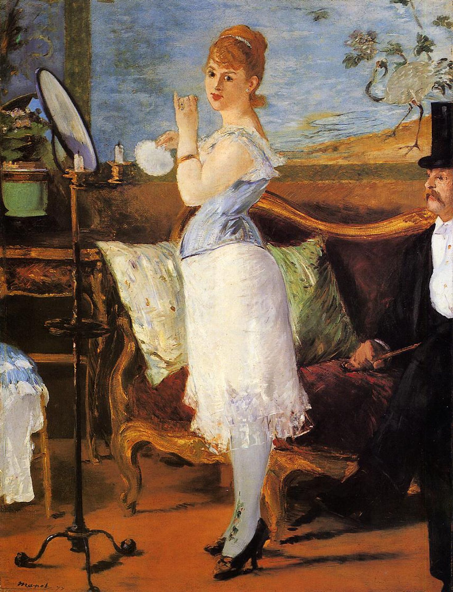 Nana by Edouard Manet
