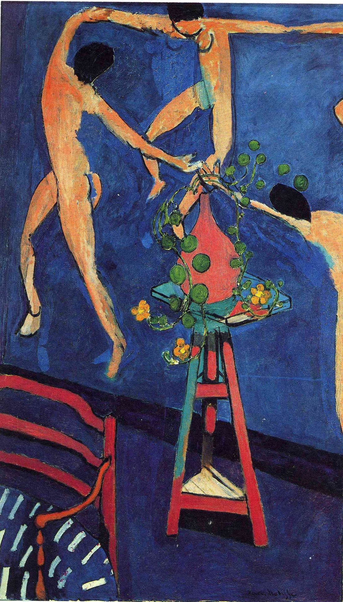 Nasturtiums with "The Dance" (II) by Henri Matisse