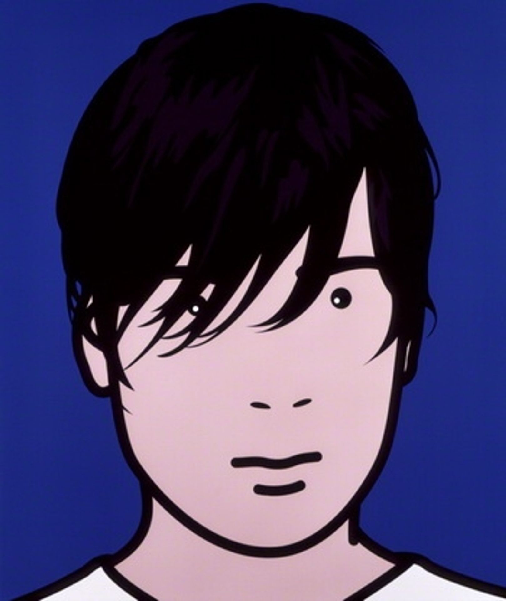 Alex James by Julian Opie
