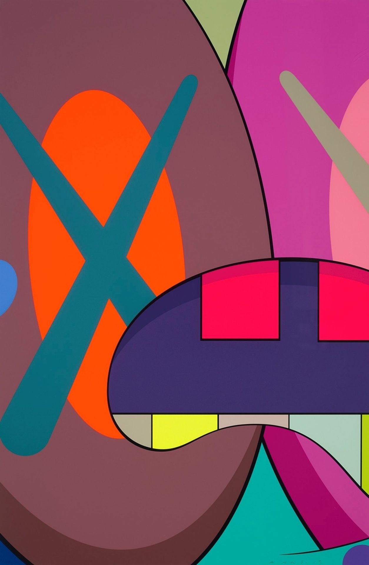 Ups And Downs #9 by Kaws