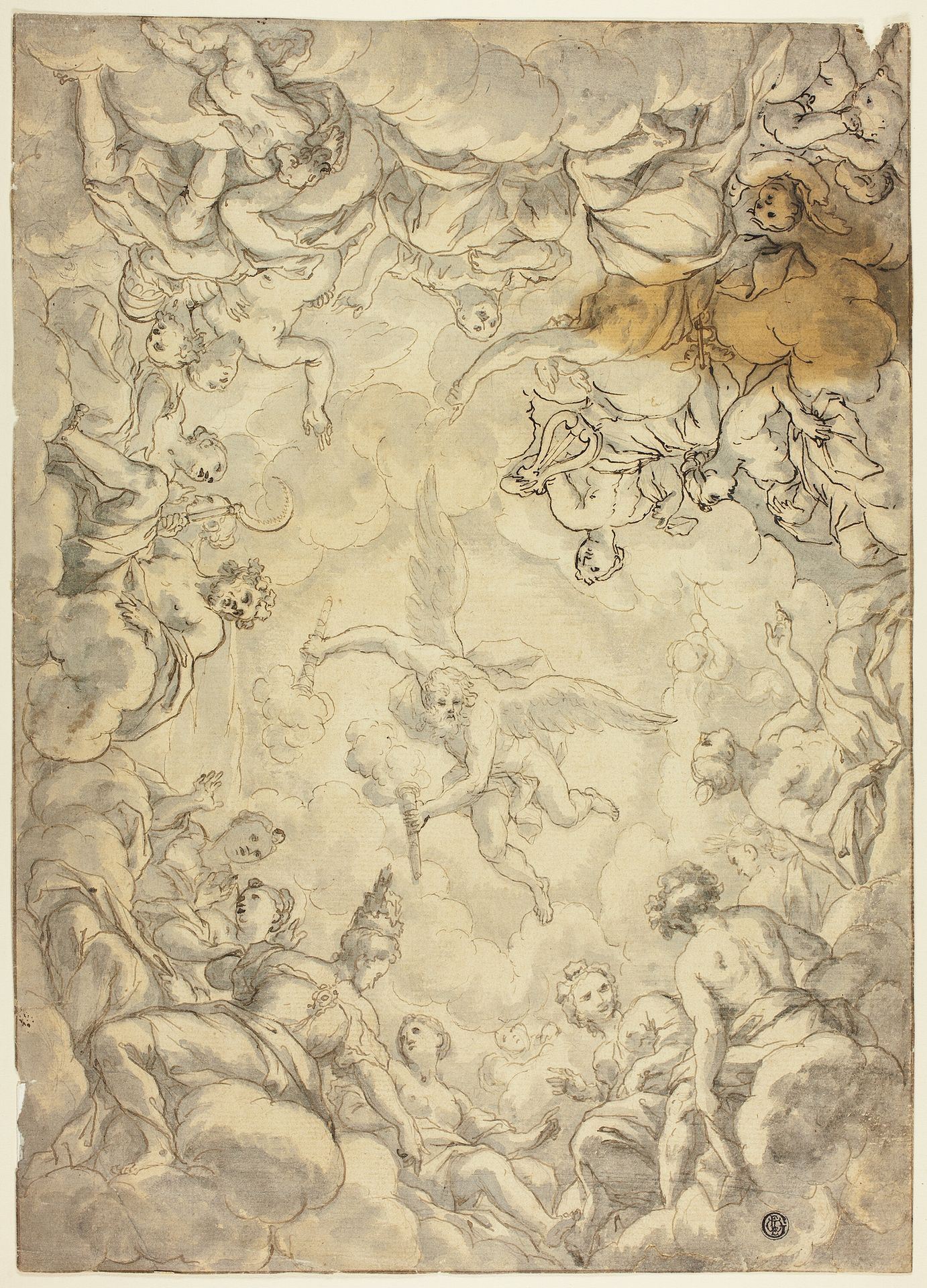 Prometheus Taking Fire From Olympus by Cigoli