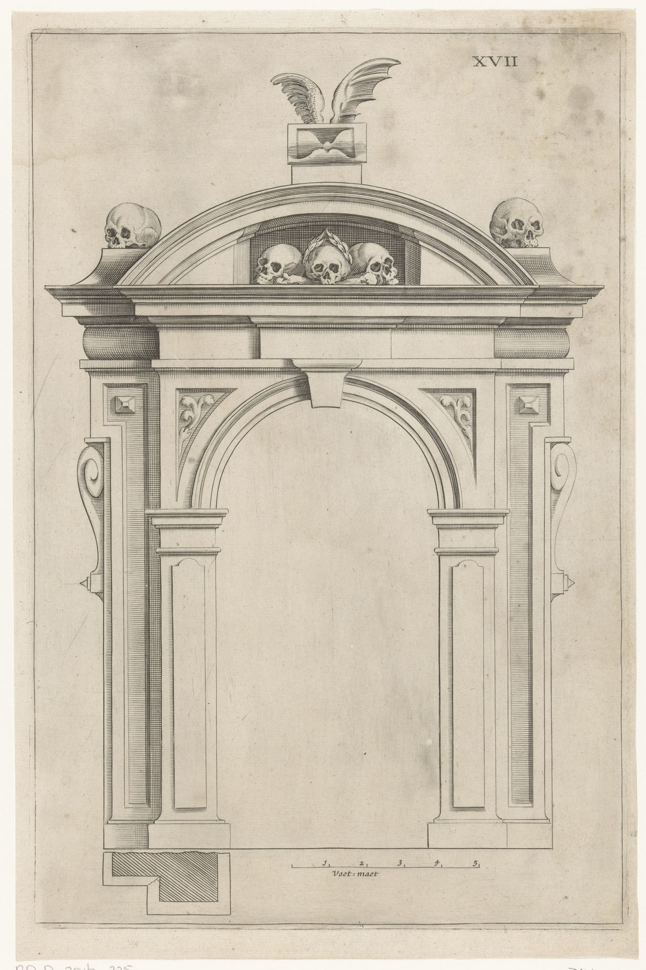 Poort van de Westerkerk by Anonymous