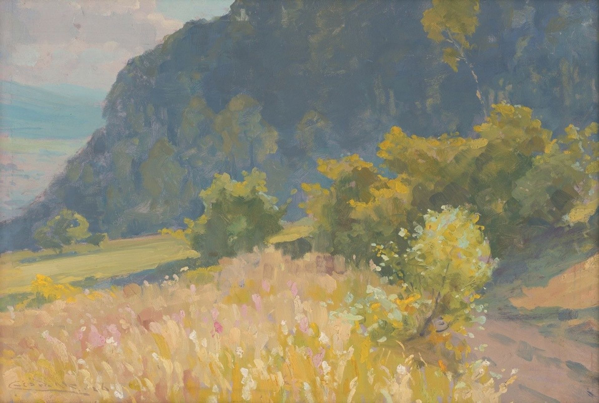 Landscape by Ľudovít Čordák