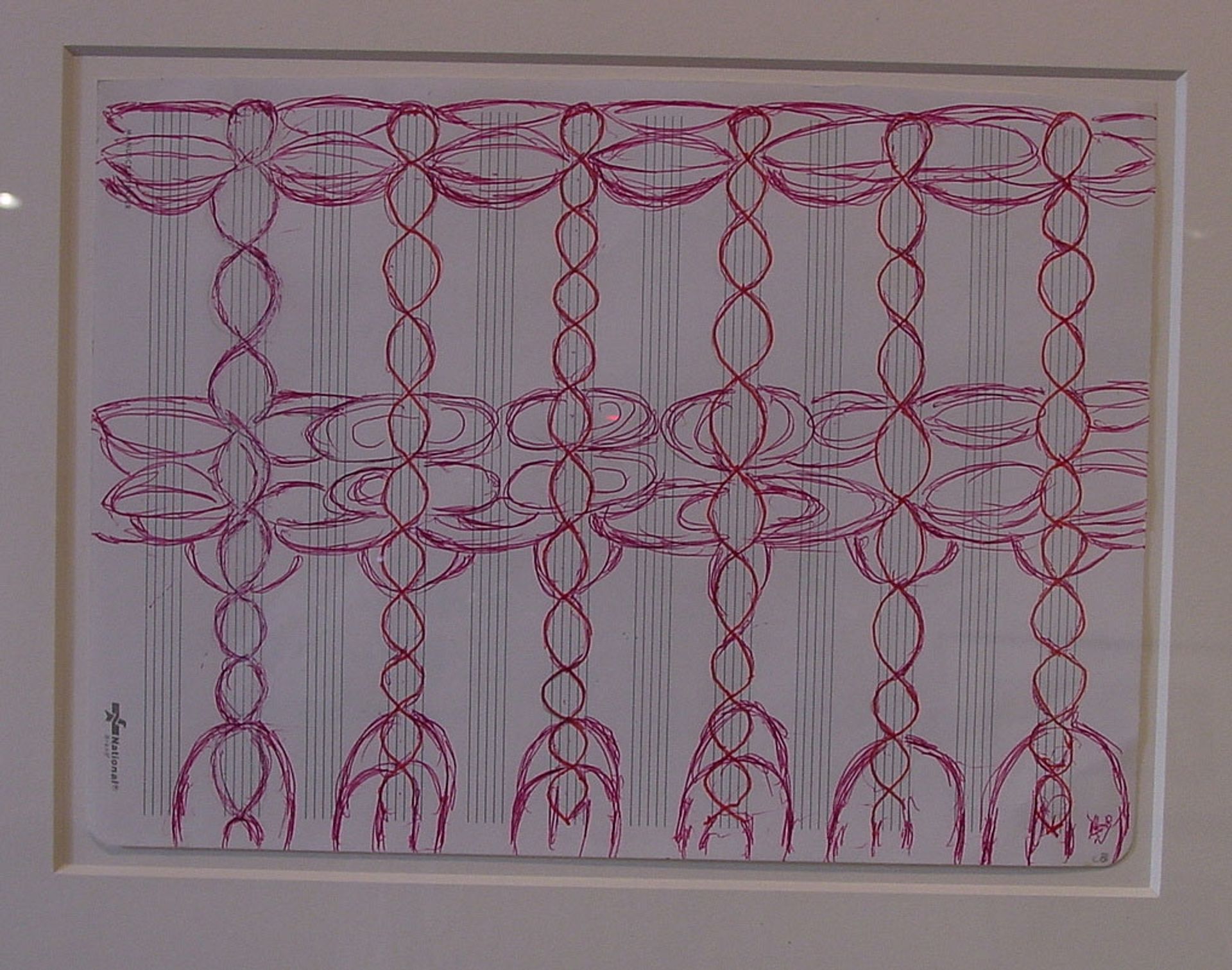 Change the Direction of the Music Staff by Louise Bourgeois