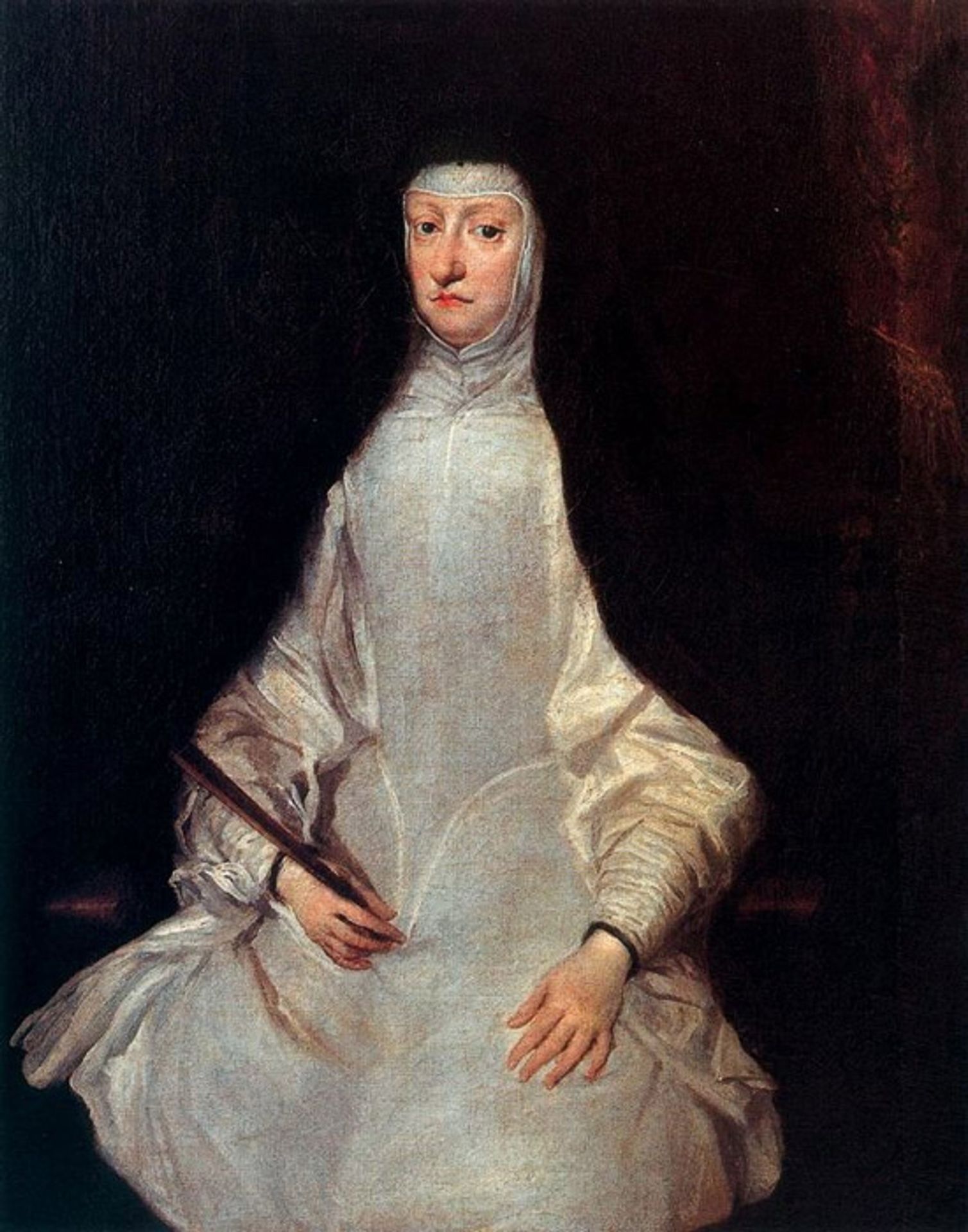 Portrait of Mariana of Austria by Juan Carreno de Miranda