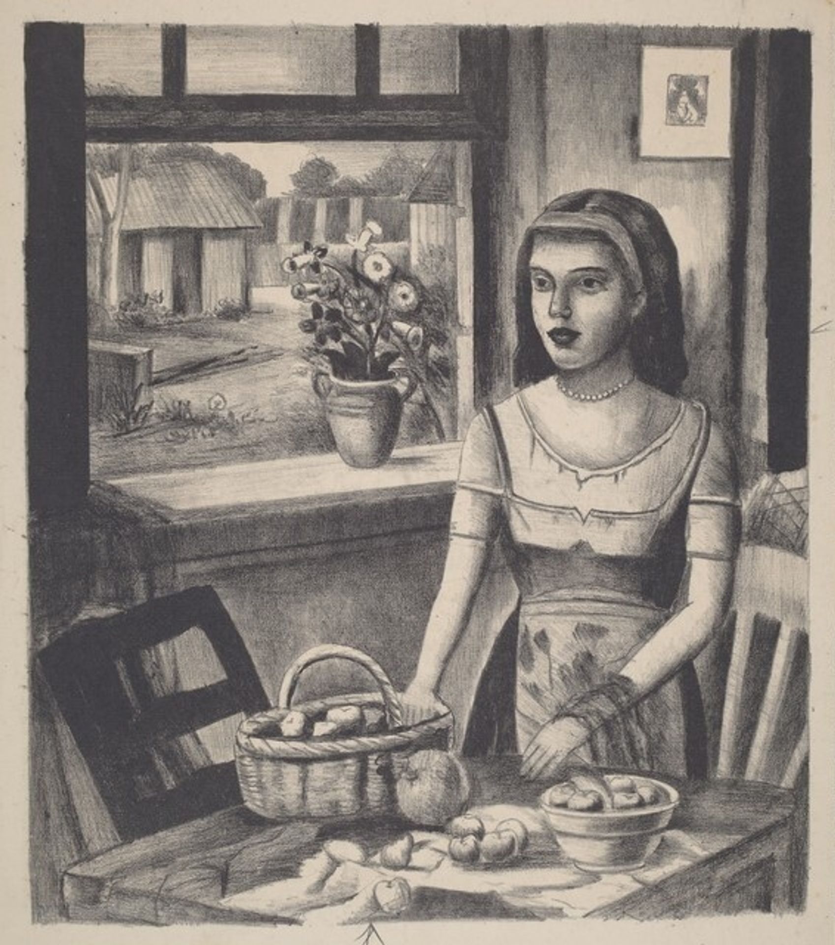 Portuguese Woman by James Lesesne Wells