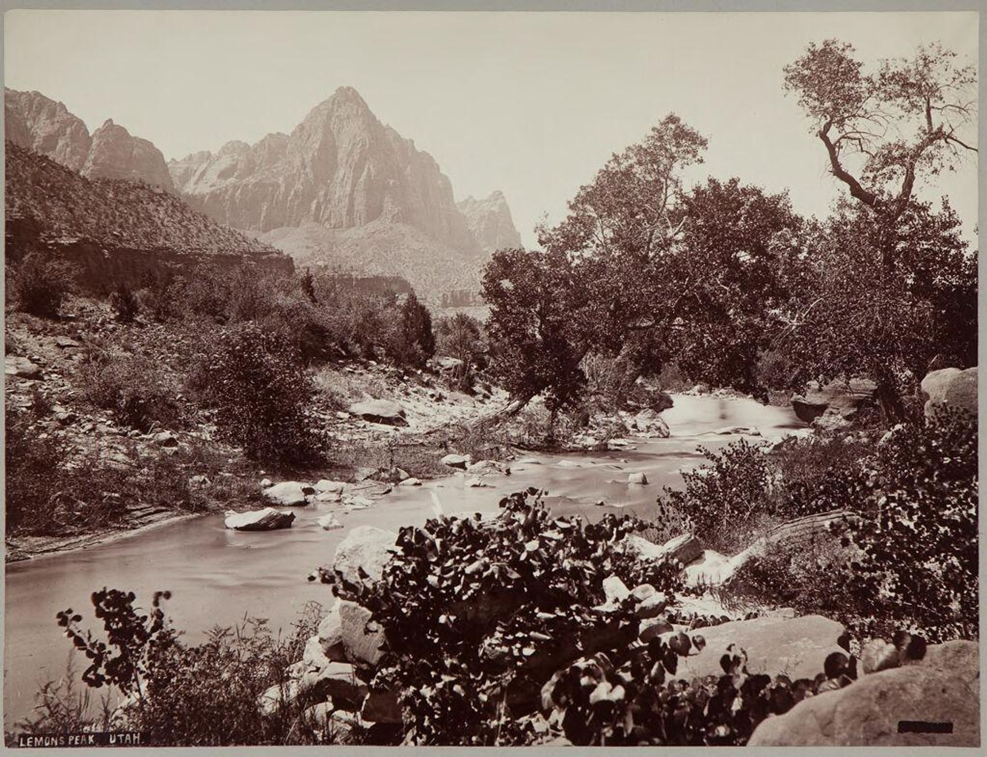 Lemon's Peak, Utah by John K. Hillers