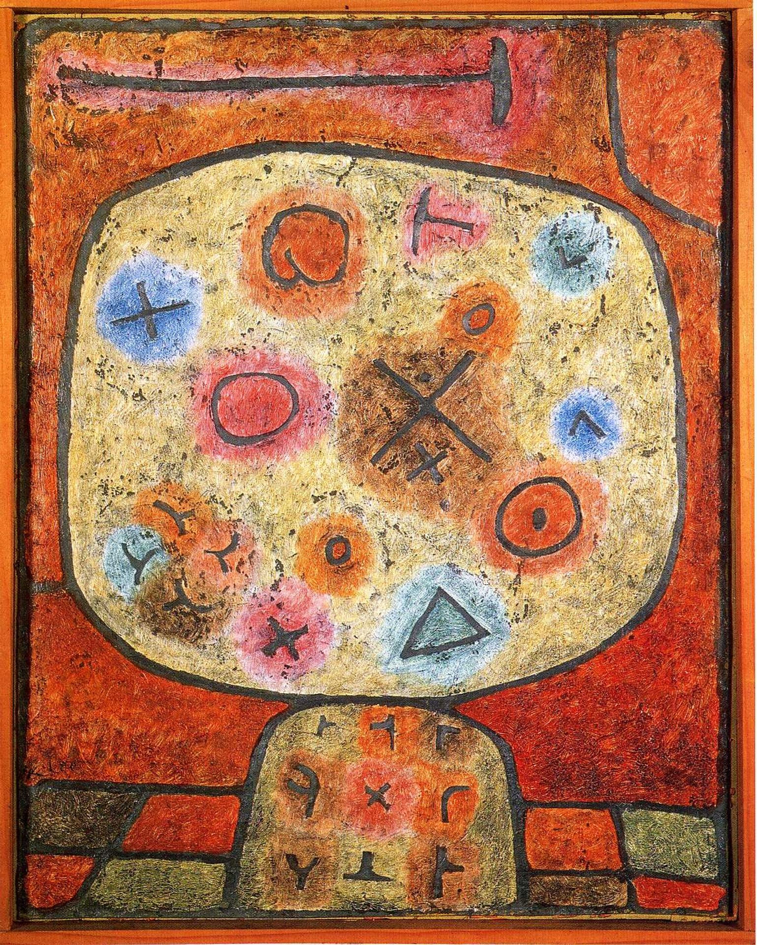 Flowers in Stone by Paul Klee