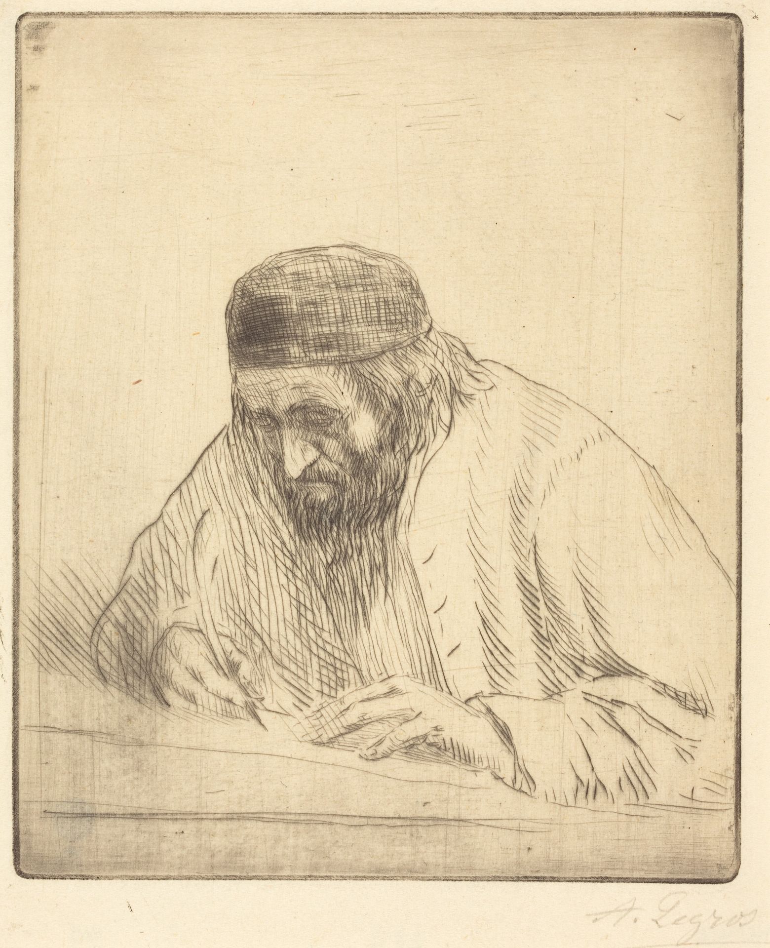 Writer (L'ecrivain) by Alphonse Legros