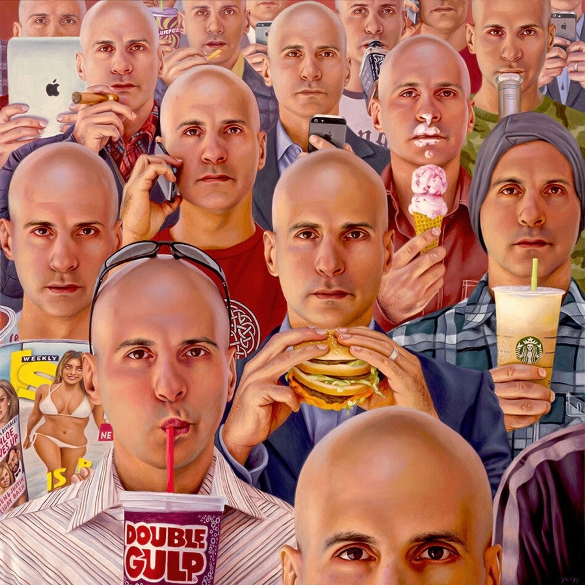 Narcissism by Alex Gross