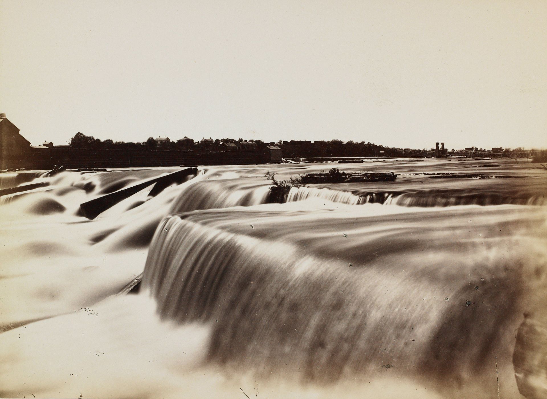 St. Anthony Falls by Benjamin Franklin Upton