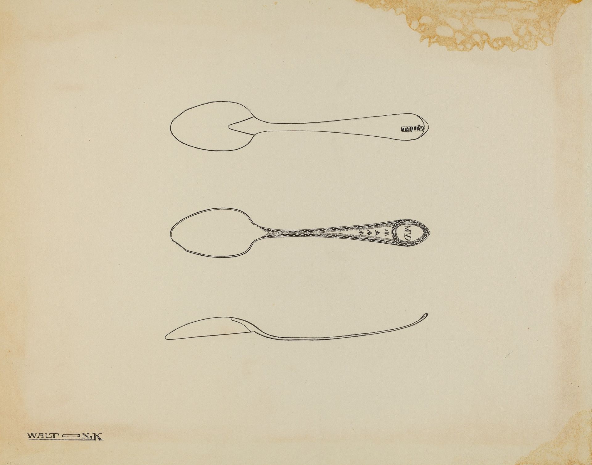 Silver Teaspoon by Kalamian Walton