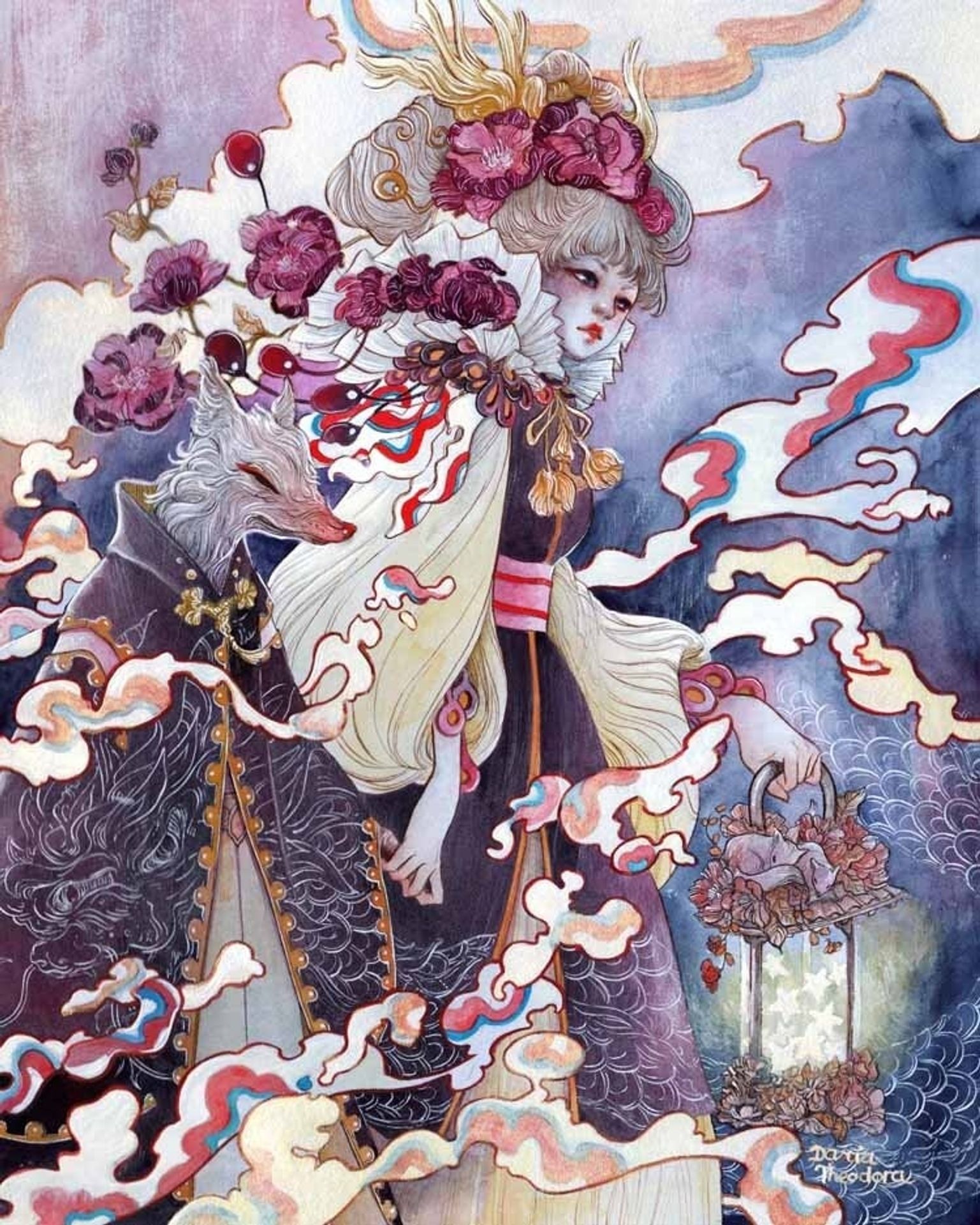 Welcoming Dusk by Daria Theodora