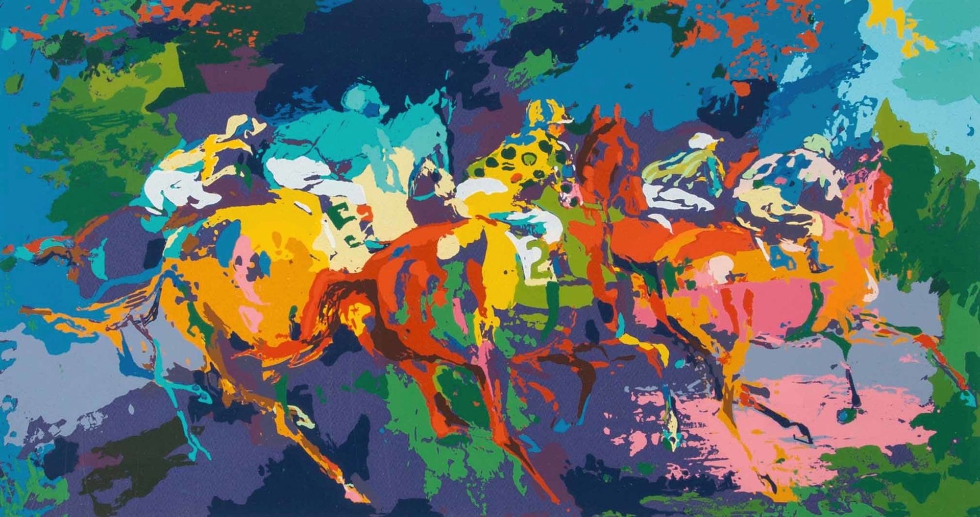 Race by LeRoy Neiman