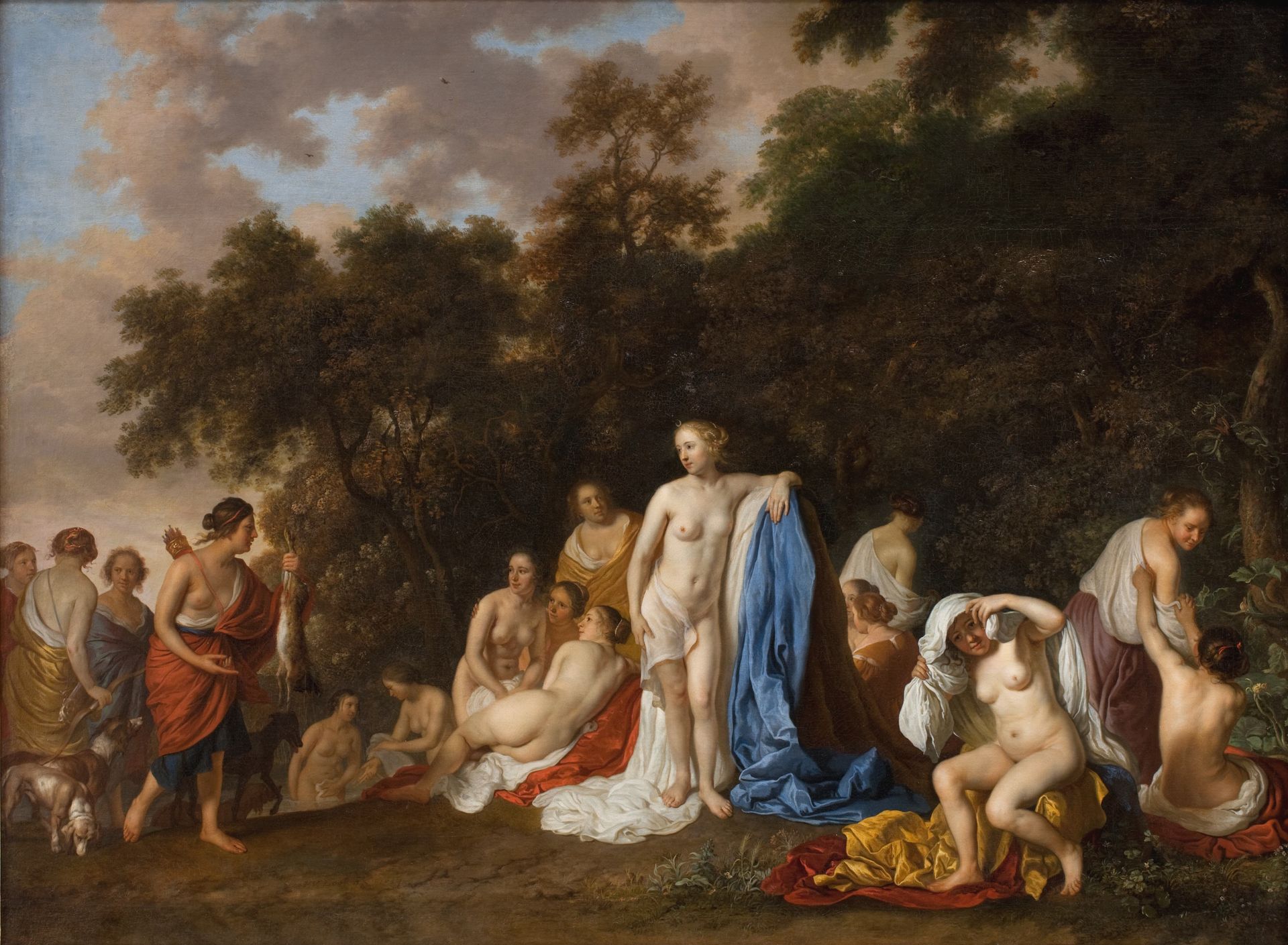 Diana and her Nymphs by Jacob van Loo