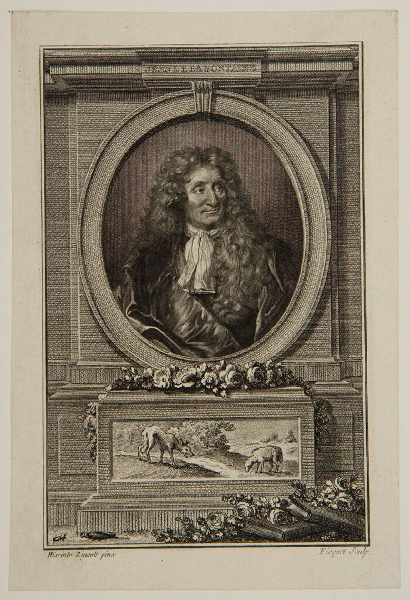Jean de la Fontaine by Ãtienne Ficquet