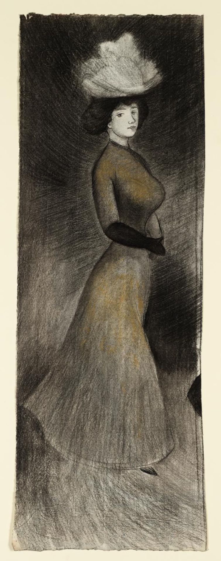 Girl with Black Gloves by  Joan González