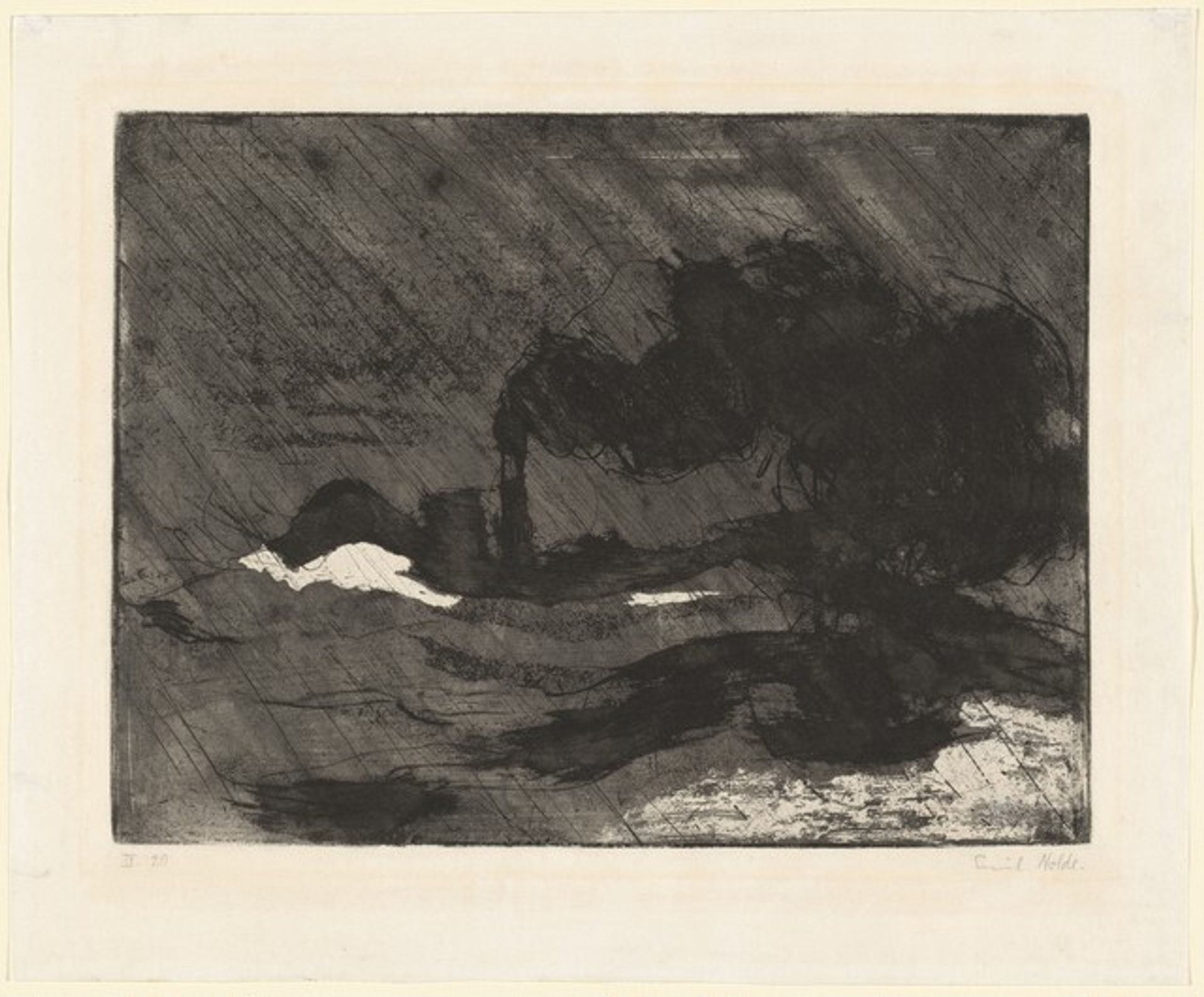 Steamer by Emil Nolde