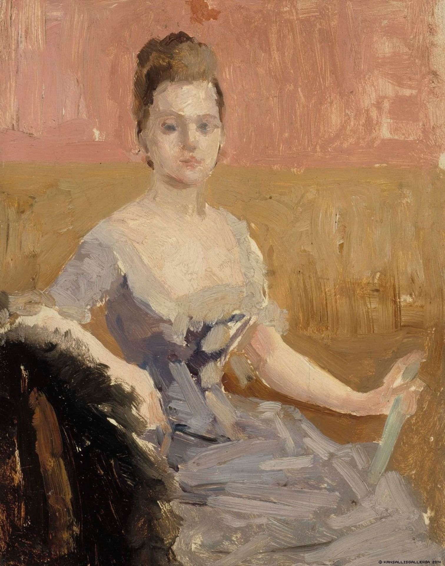 Augusta Lewenhaupt by Albert Edelfelt