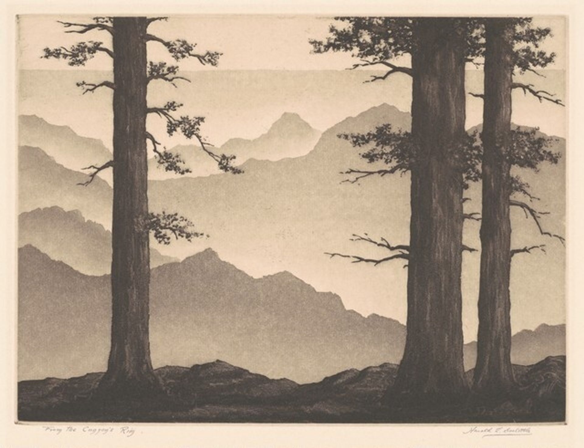 From the Canyon's Rim by Harold Lukens Doolittle