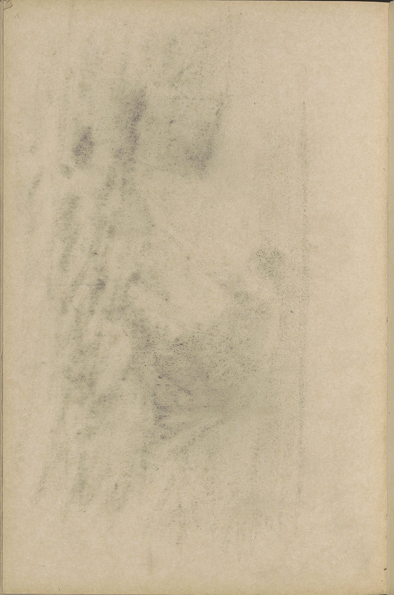 Abklatsch van de krijttekening op pagina 19 by Willem Witsen