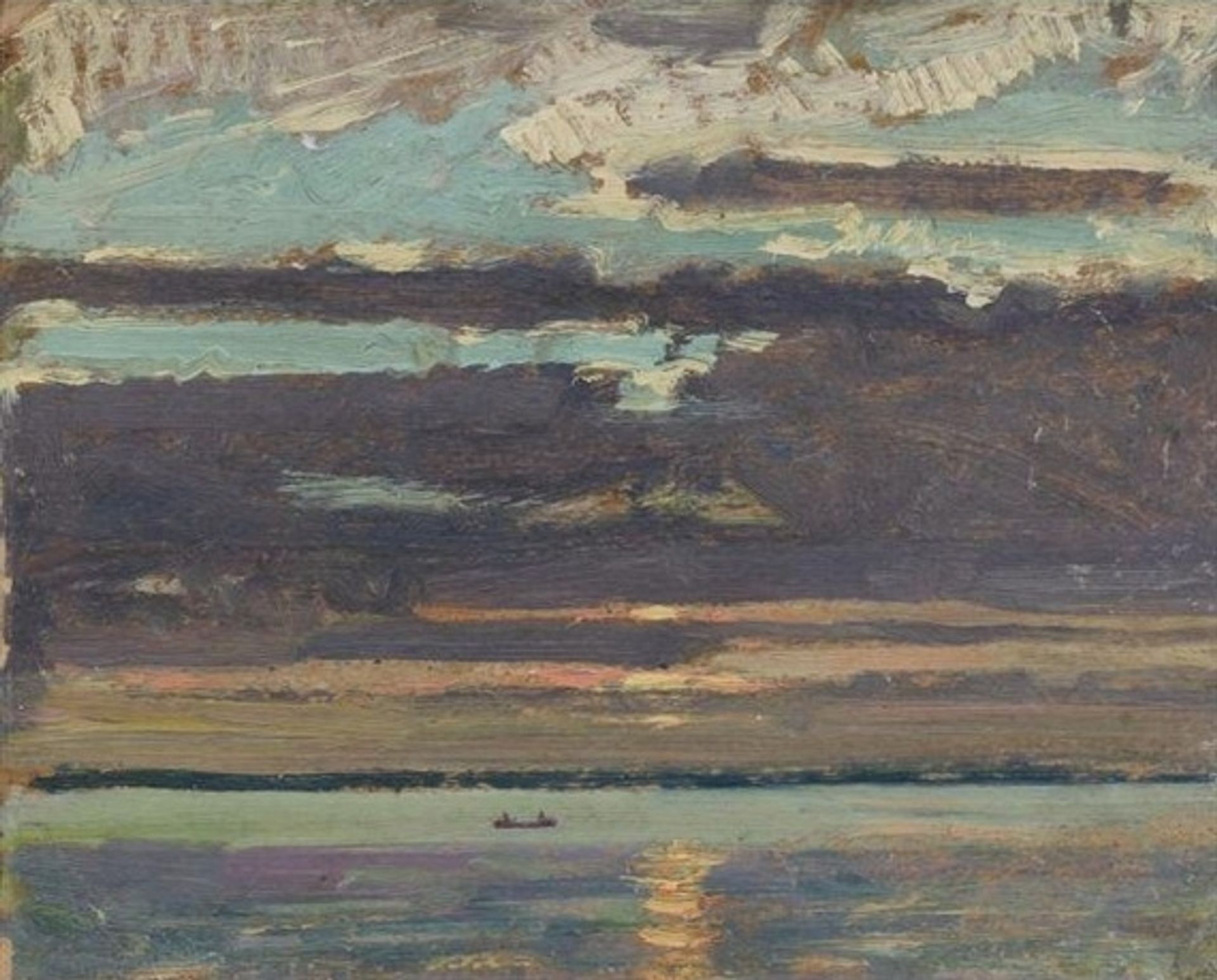 Sunset, Lake Simcoe by J. E. H. MacDonald