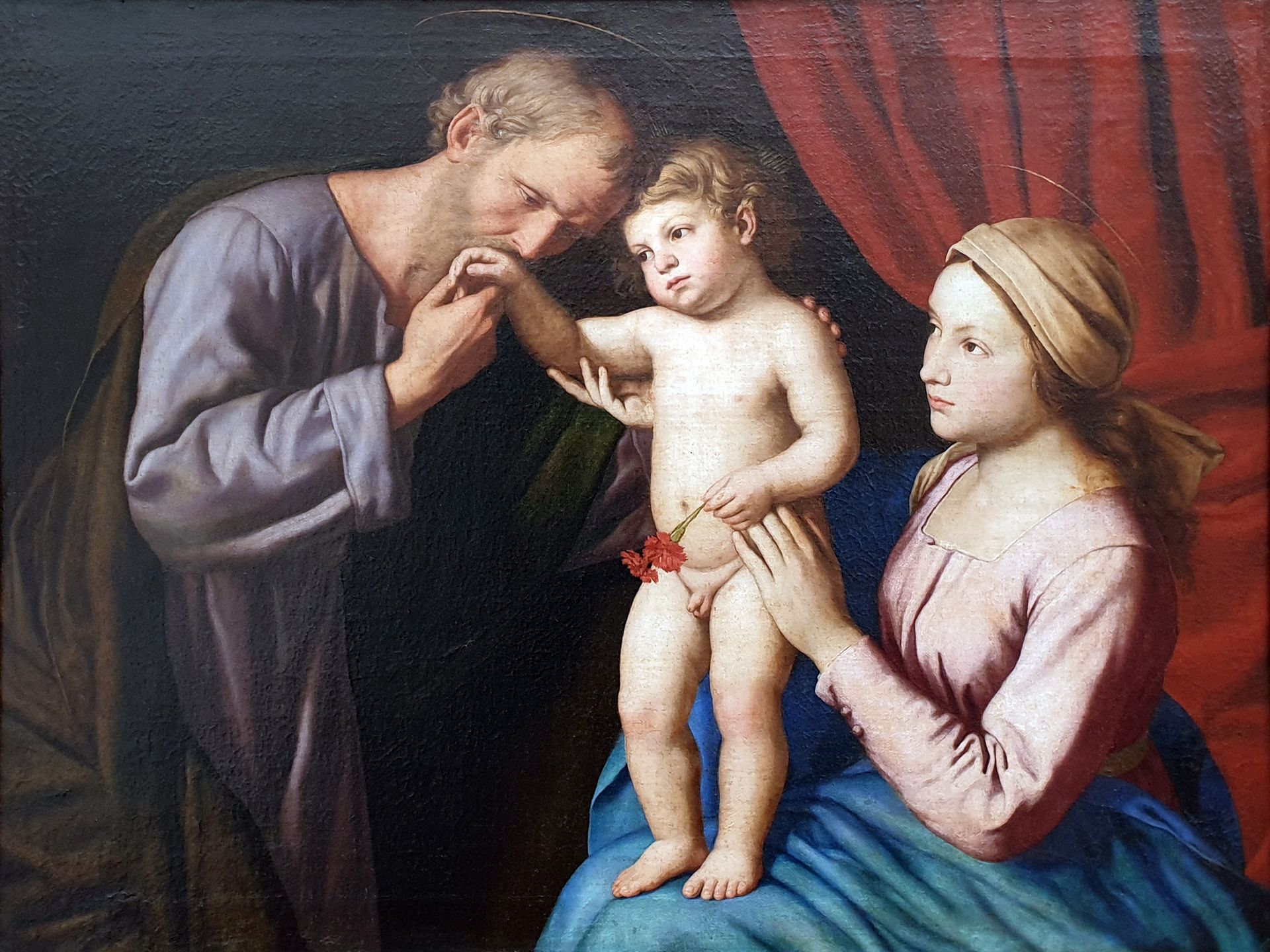 The Holy Family by Sassoferrato