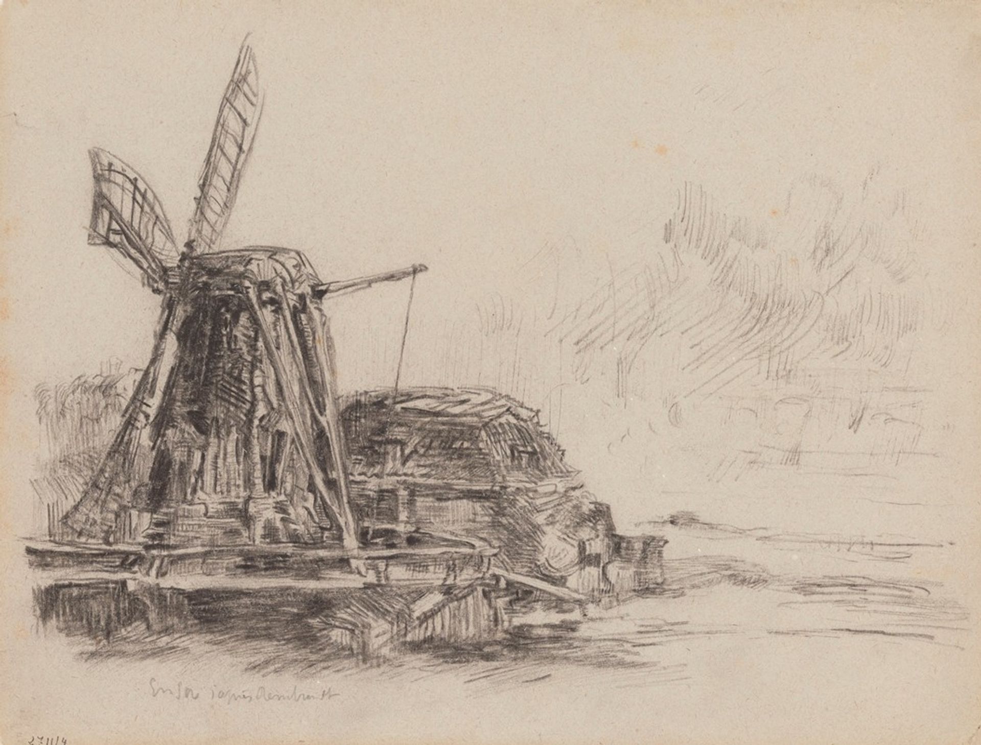 Windmill by James Ensor