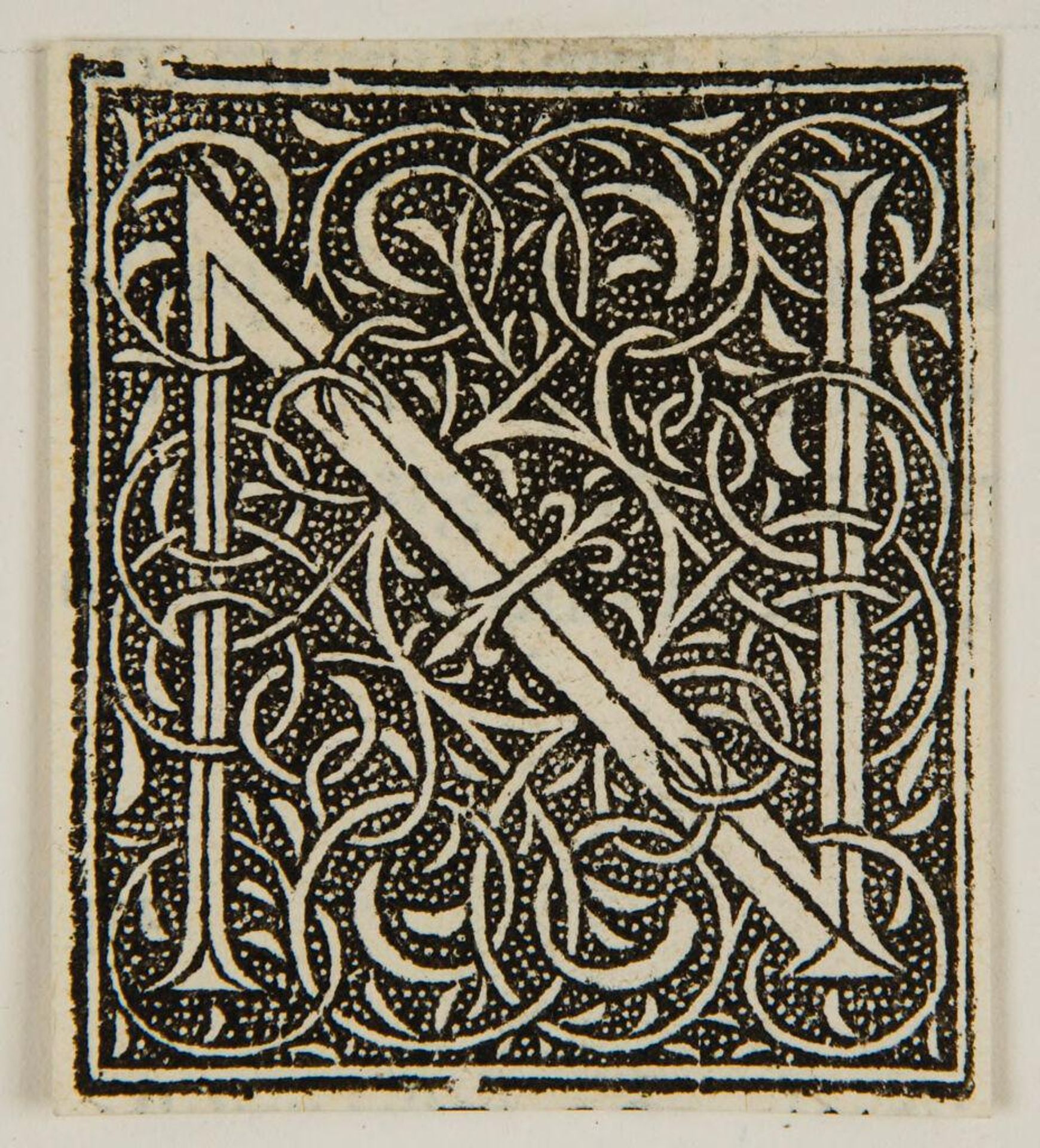 Letter N by Anonymous