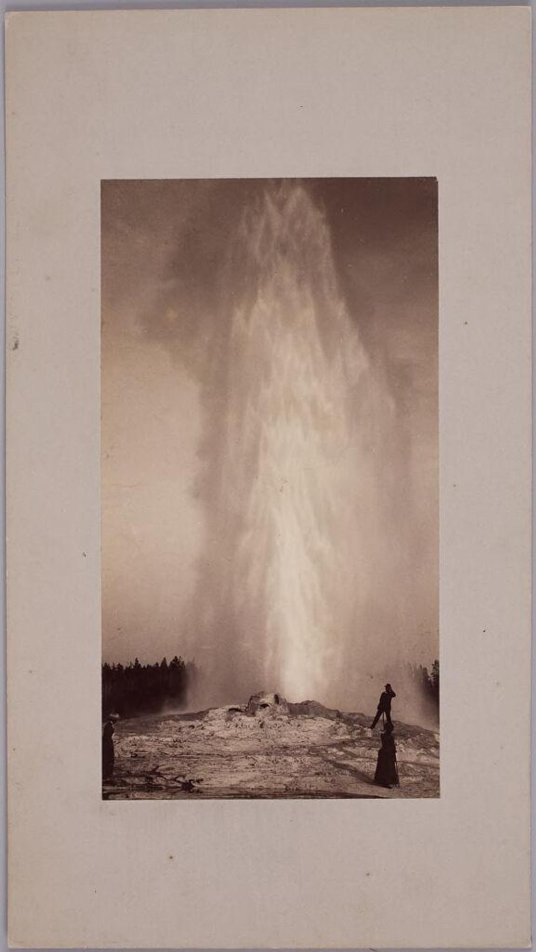 Untitled (Old Faithful, Yellowstone National Park) by F. Jay Haynes