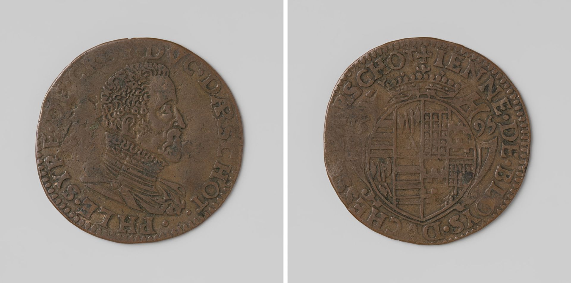 Filips III van Croy, hertog van Aarschot en Johanna van Blois by Anonymous