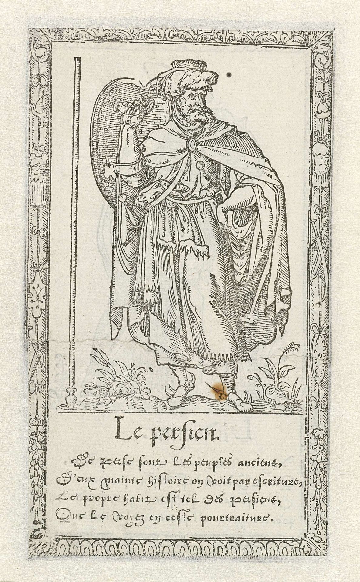 Man uit Perzië by François Desprez