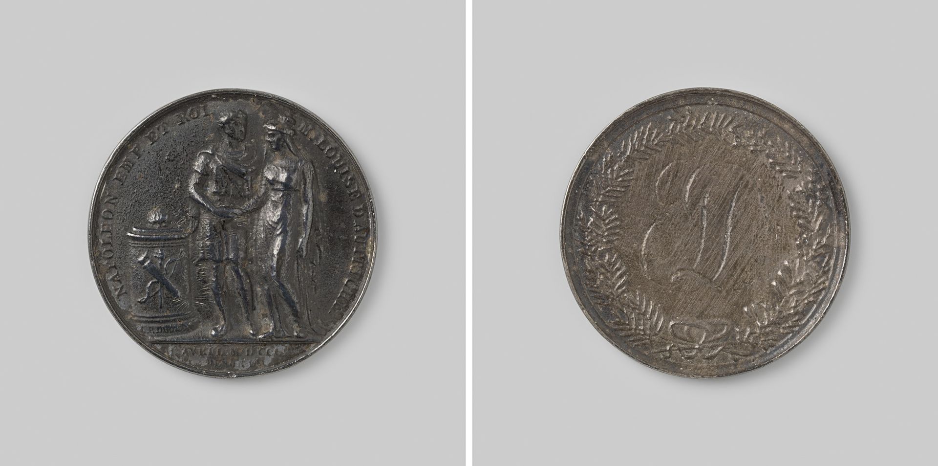 Huwelijk van Napoleon met Maria-Louisa van Oostenirjk 1810 by Jean-Pierre Droz