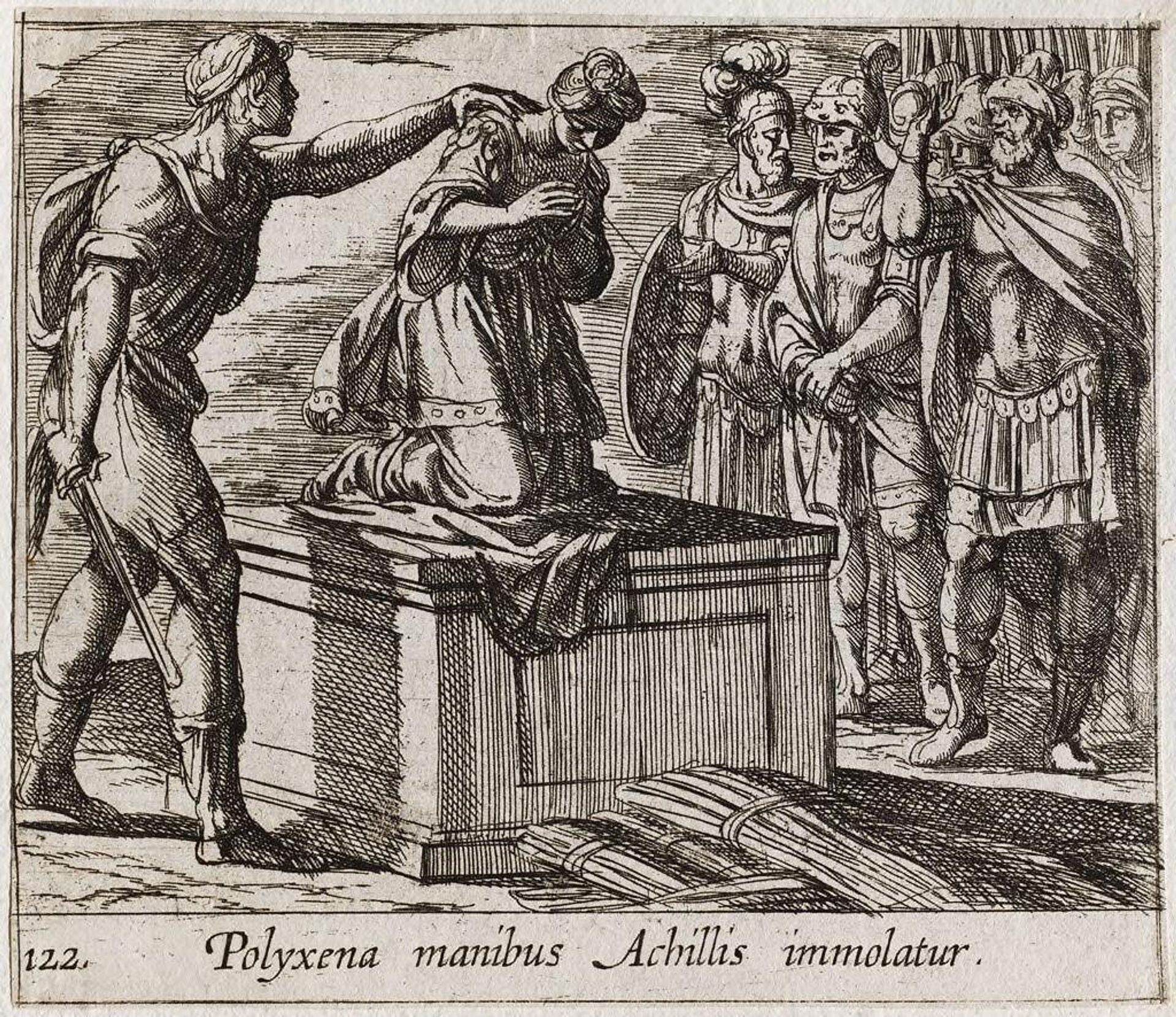 The Sacrifice of Polyxena by Antonio Tempesta