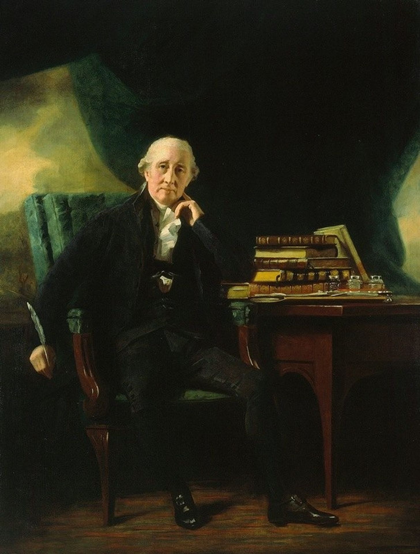 Adam Rolland of Gask II by Henry Raeburn