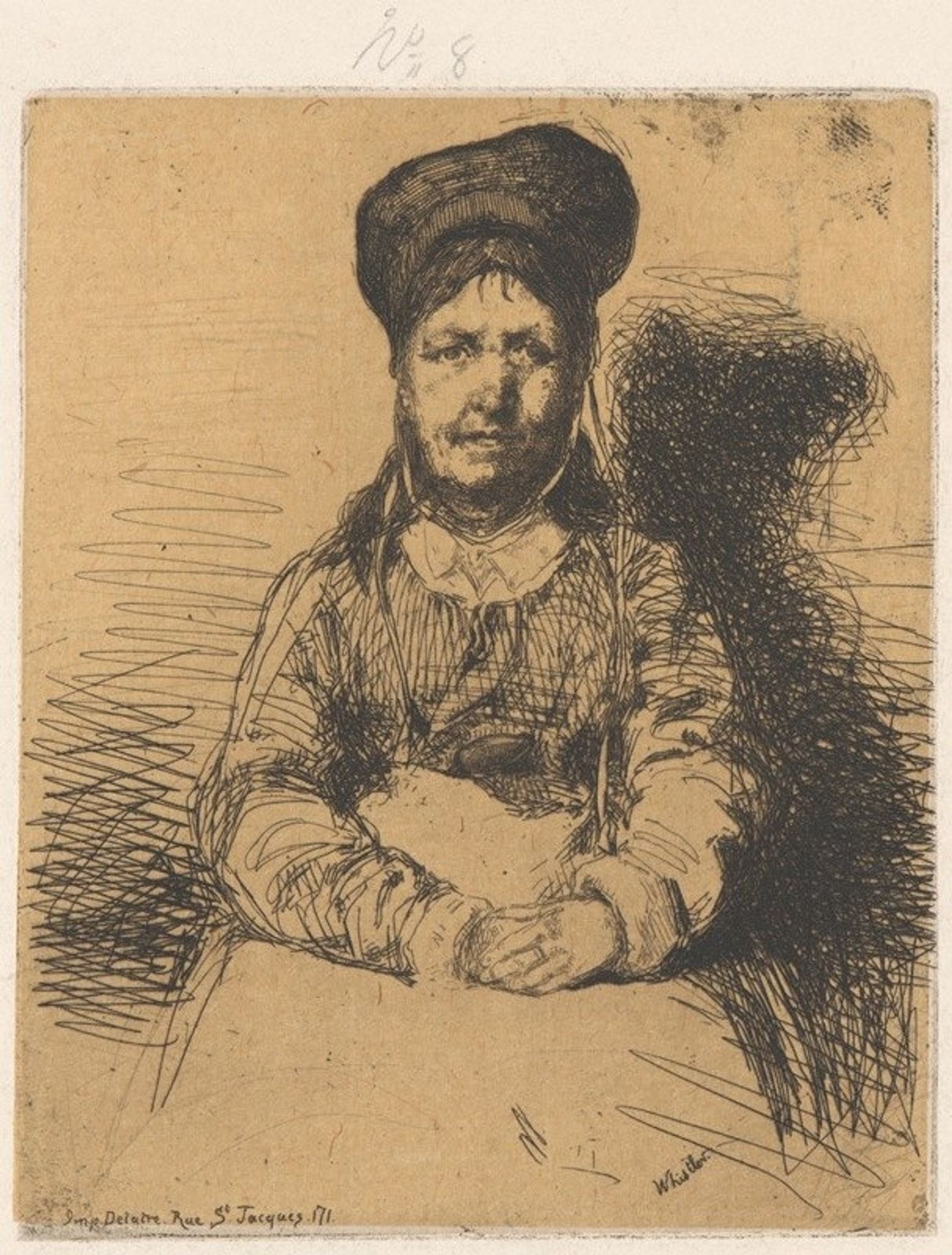 The Tinsmith by James Abbott McNeill Whistler