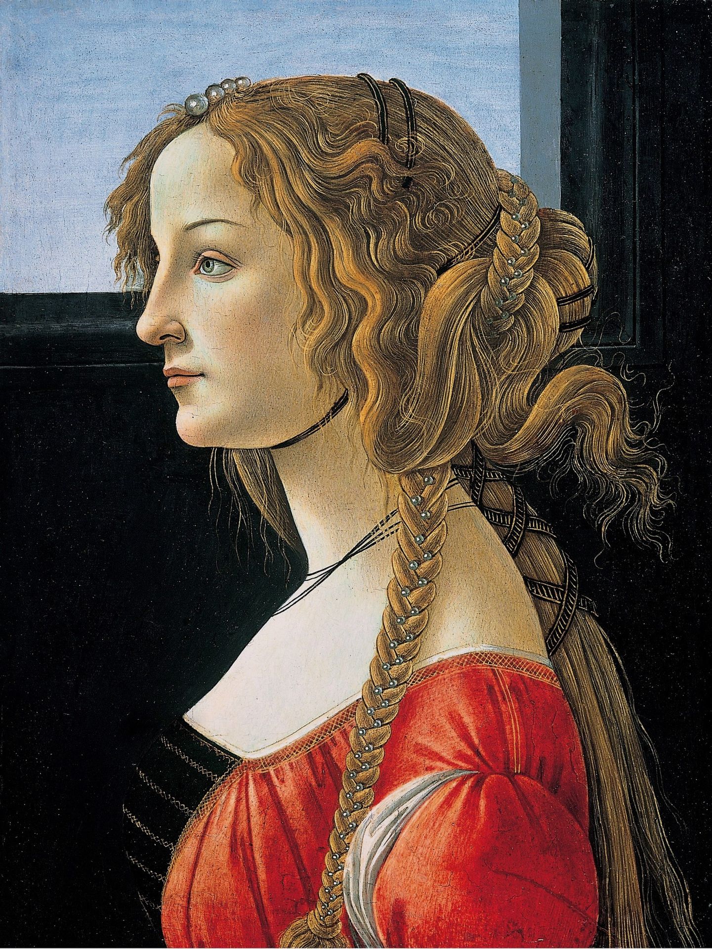 Portrait of Simonetta Vespucci (Portrait of a Young Woman) by Sandro Botticelli