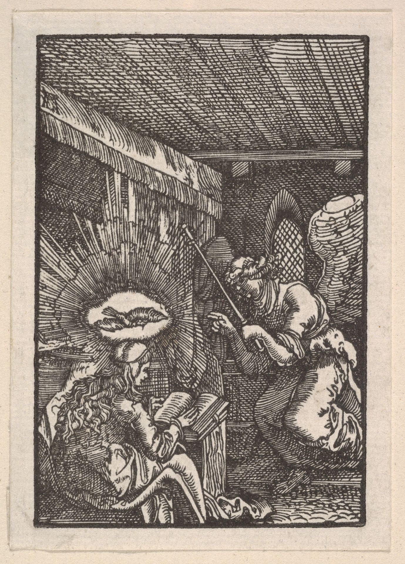 Annunciation, from The Fall and Salvation of Mankind Through the Life and Passion of Christ by Albrecht Altdorfer