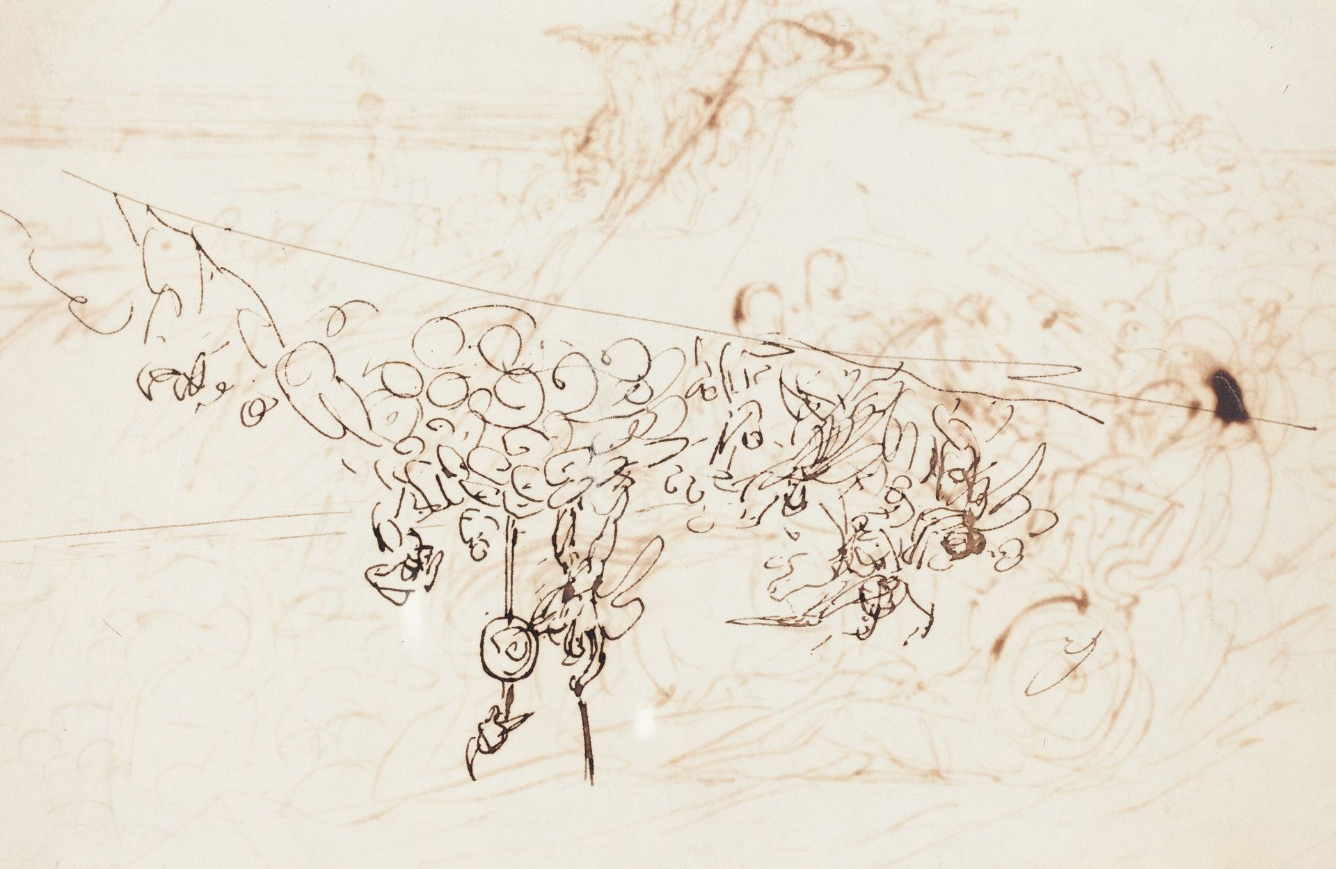 Xenophon and the Greeks Sighting the Sea [verso] by Benjamin Robert Haydon