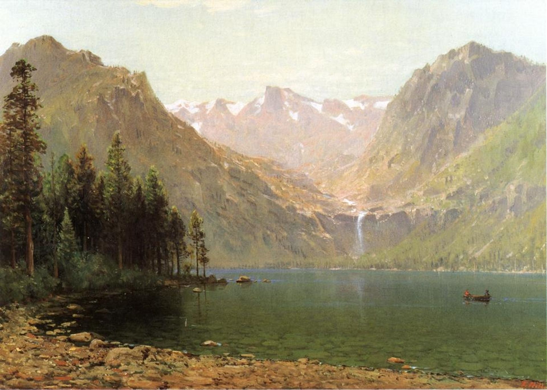 View of Lake Tahoe, Looking Across Emerald Bay by Thomas Hill