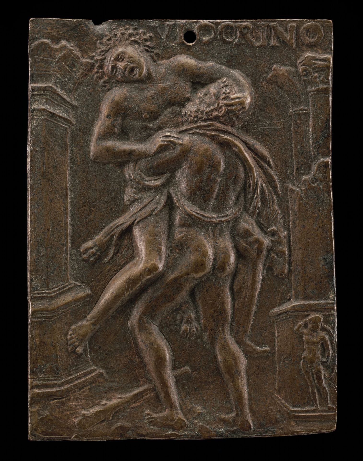 Hercules and Antaeus by Ulocrino