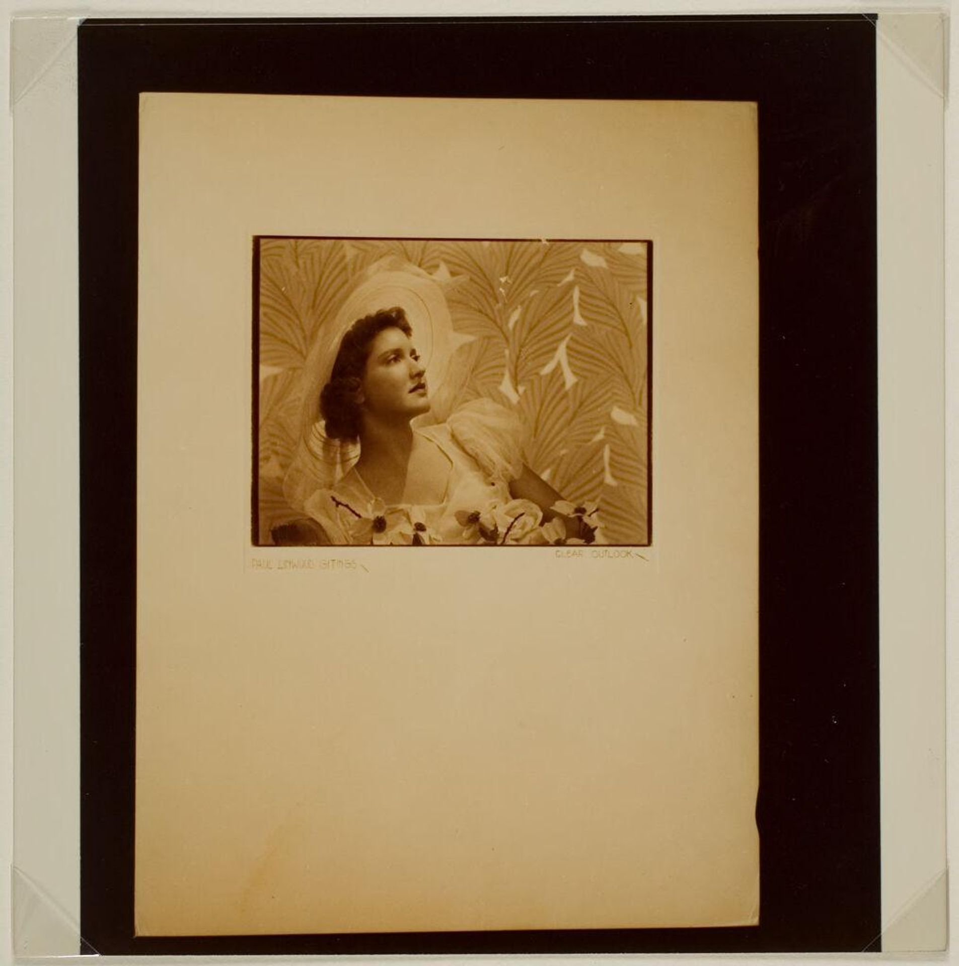 Untitled (photograph of Gittings photo: "Clear Outlook") by Paul Gittings