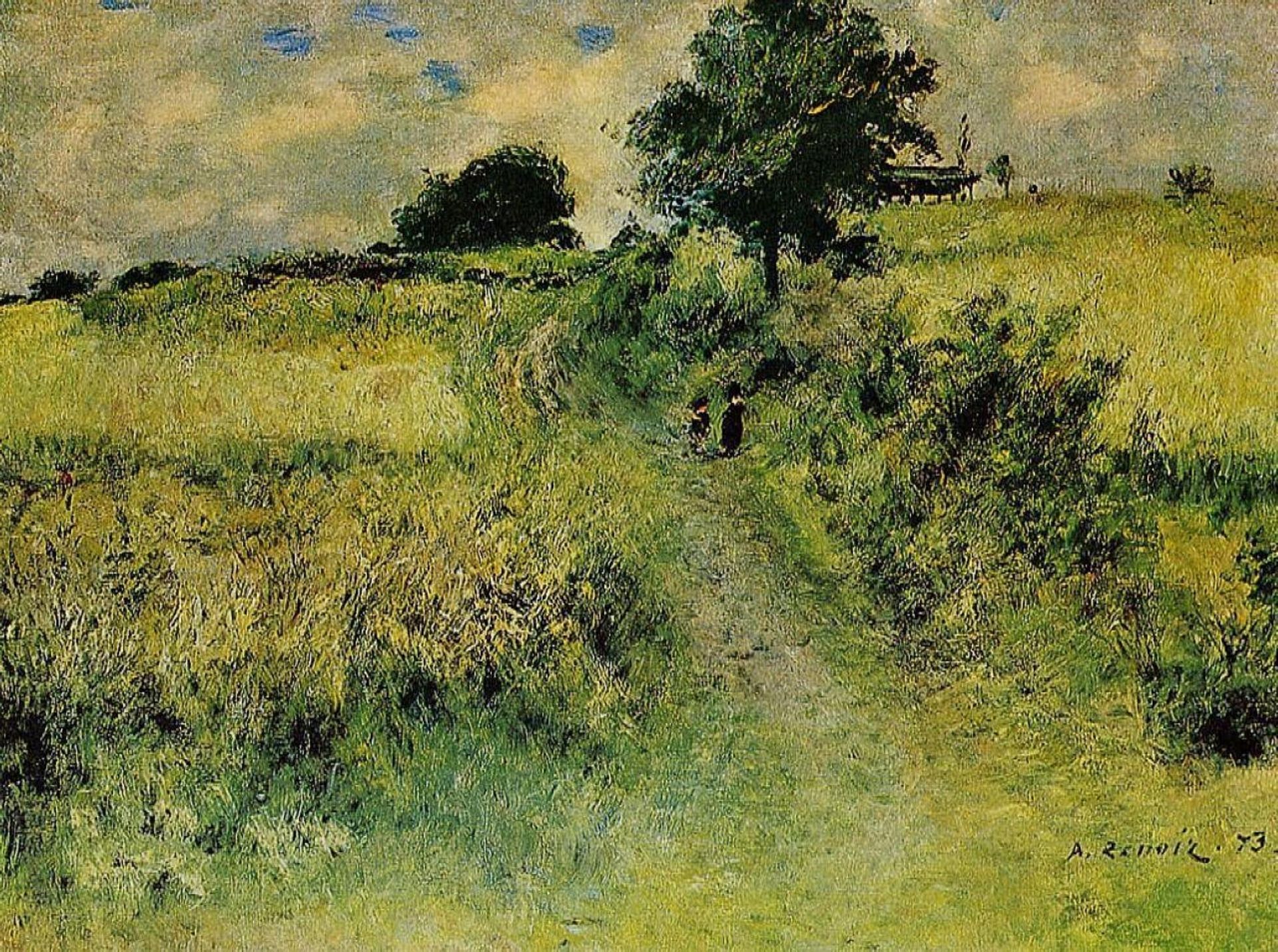The Field by Pierre-Auguste Renoir