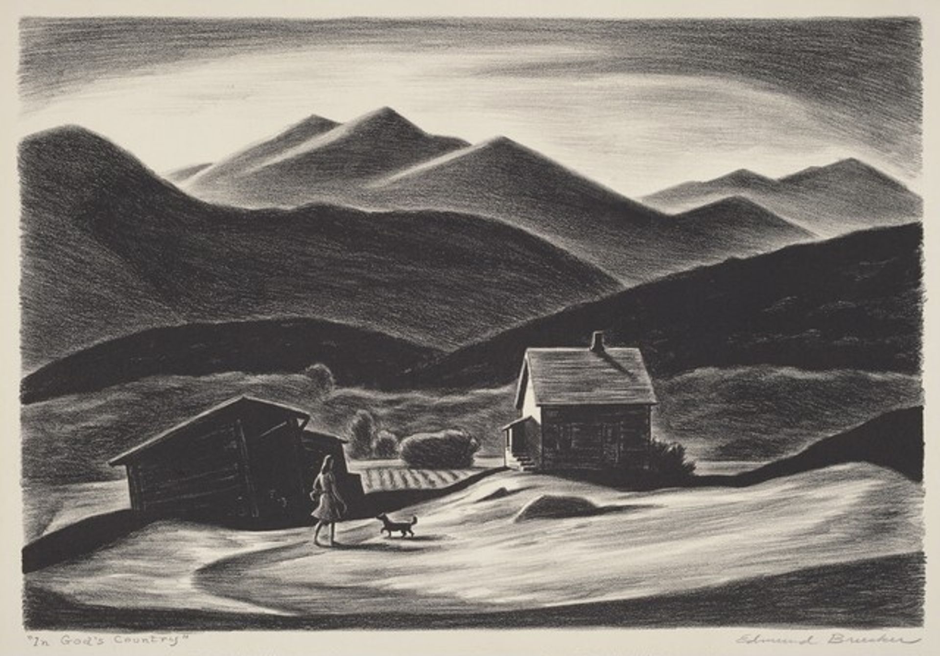 In God's Country by Edmund Brucker