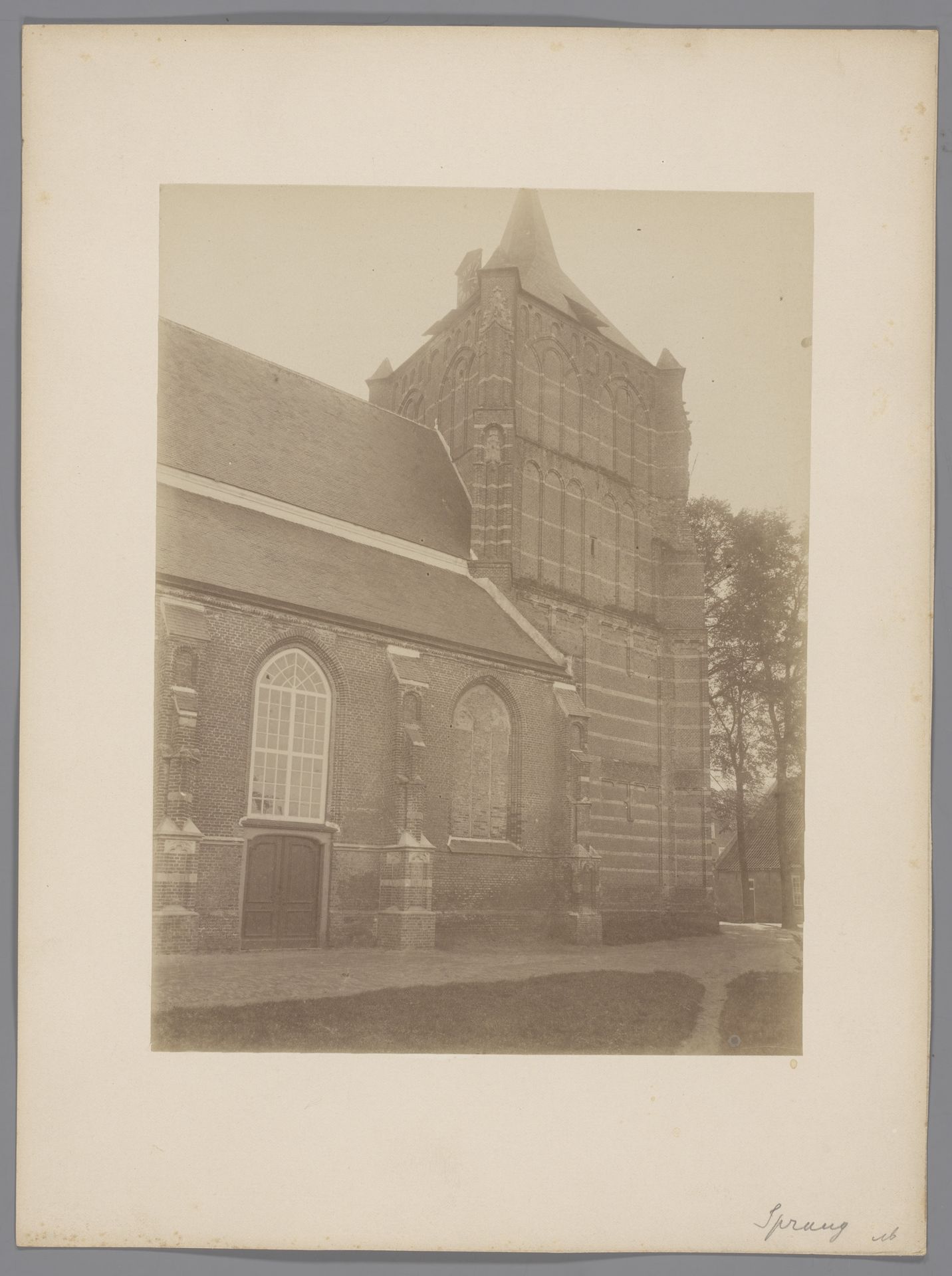 Toren van de Hervormde Kerk te Sprang-Capelle by anoniem (Monumentenzorg)