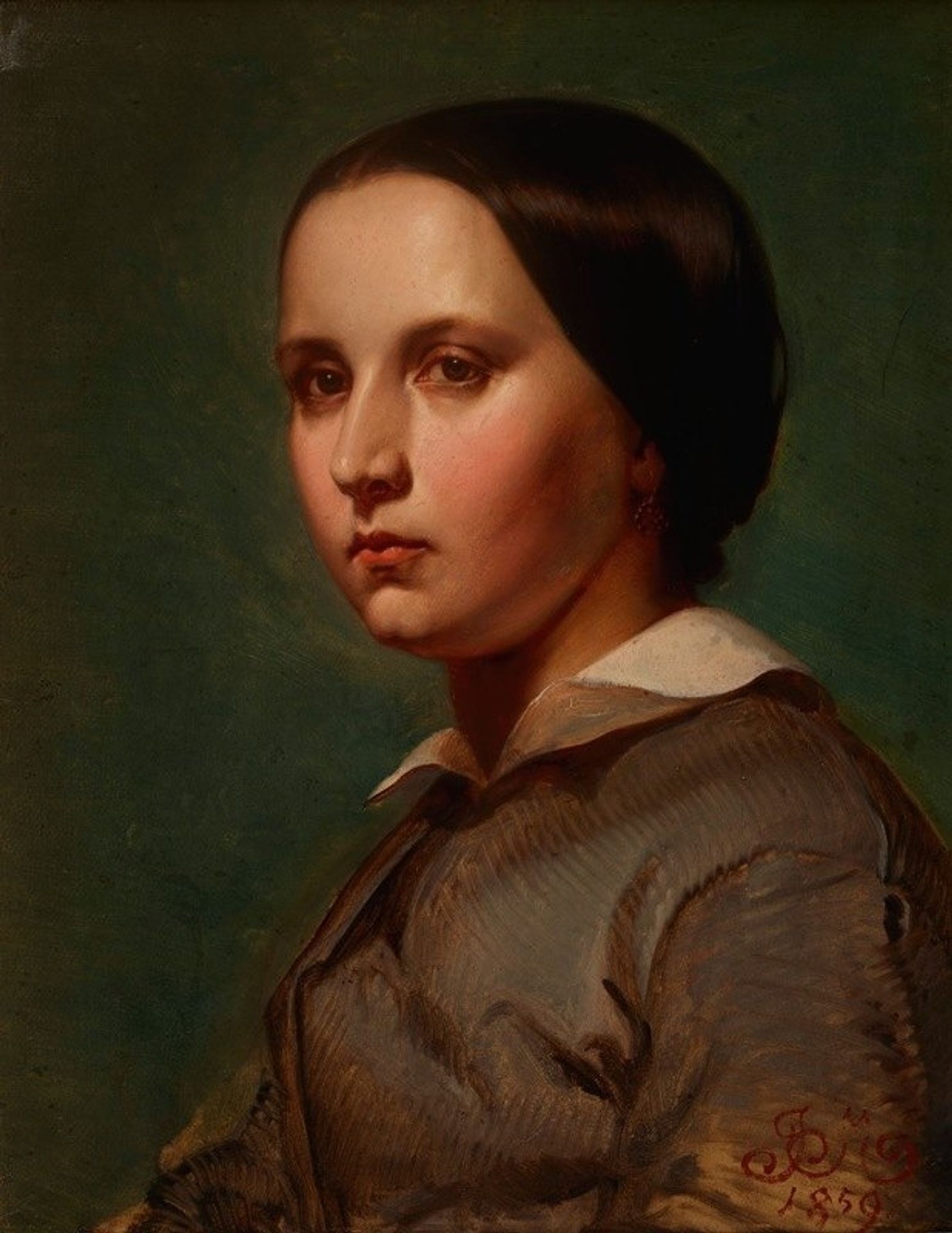 Portrait of Maria Matejko by Jan Matejko