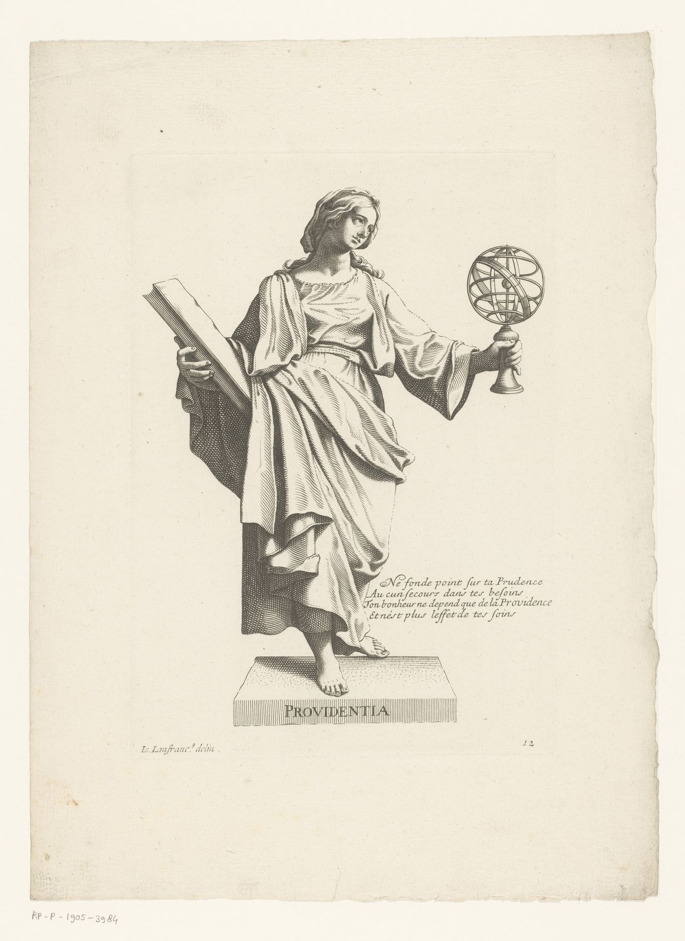 Personificatie van Voorzienigheid (Providenza) by Anonymous